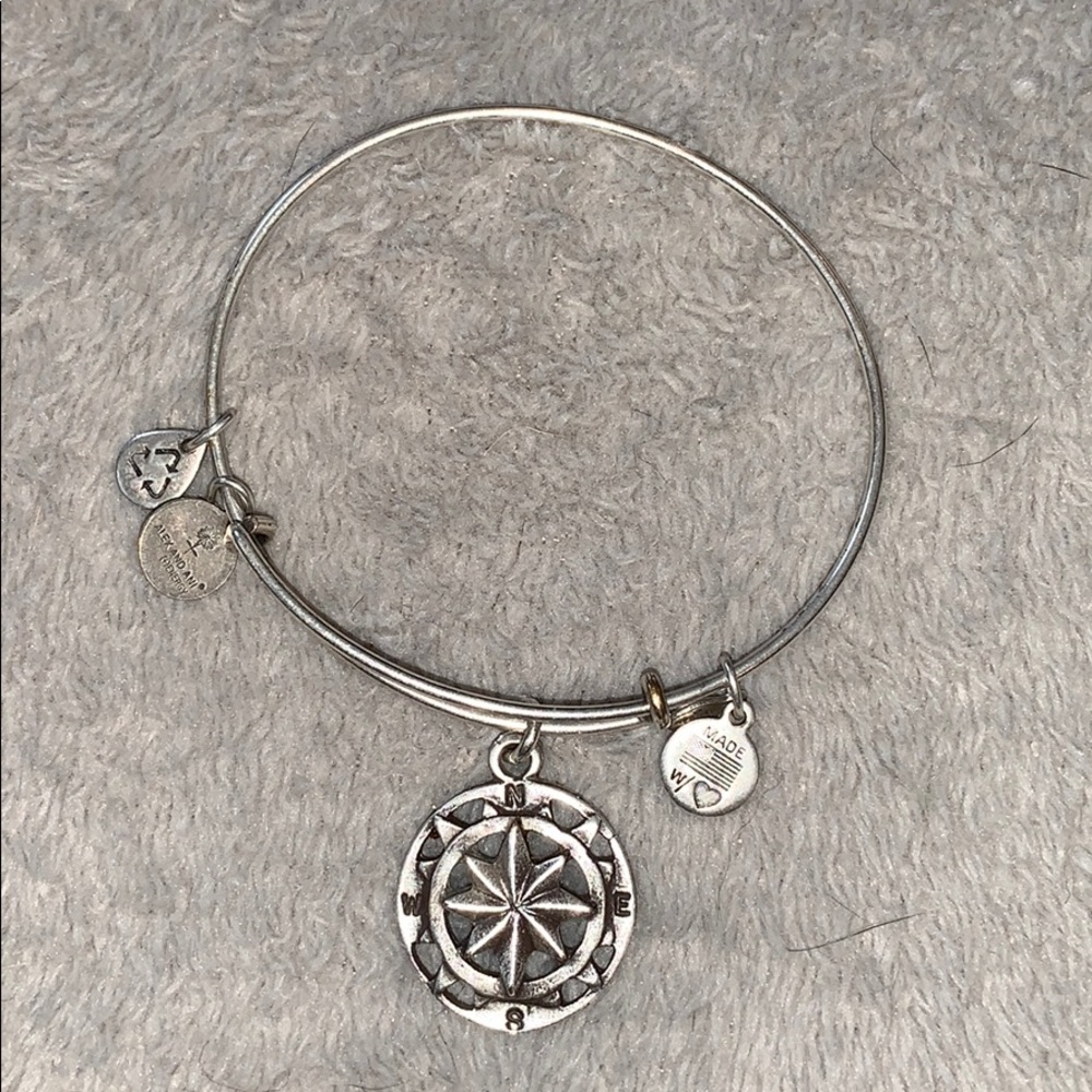 Alex and Ani compass bracelet